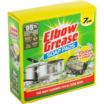 Mycí prostředek Houbičky na čištění nádobí s mýdlem Elbow Grease Soap Pads 7 kusů