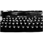 Sablio Ručník Psací stroj - 70x140 cm