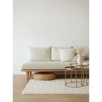 Koberec Sinsay - Koberec z imitace králičí srsti - krémová - 757FB-01X - 757FB-01X-ONE