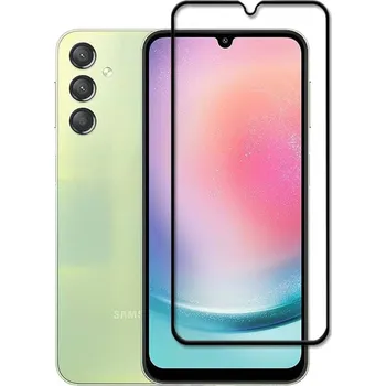 OEM 5D Full Glue tvrzené sklo Samsung Galaxy A24 5G / A25 5G černé, 5903396259944