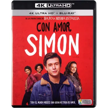 Blu-ray film Twój Simon / Love, Simon – 4K Blu-ray disk