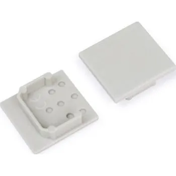 LED lišta Krytka profilu FKU75, pár, šedá (Krytka profilu FKU75, pár, )