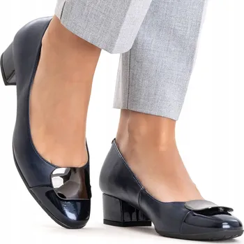 Dámské lodičky Wojtyłko dámské lodičky na blokovém podpatku, velikost 41