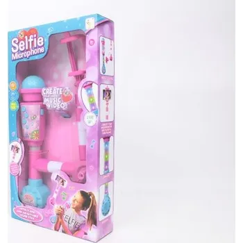 Mikrofon 012691 MIKROFON SE STATIVEM, RUČNÍ, SELFIE SVĚTLO