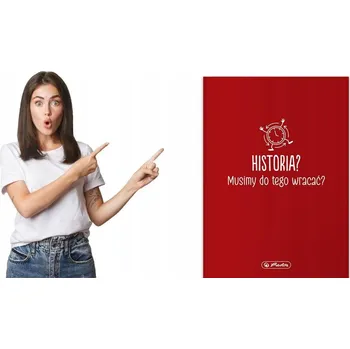 Sešit Sešit A5 s linkami Herlitz 60 listů - motiv Historie