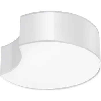STROPNÍ SVÍTIDLO Stropní Svítidlo CIRCLE 1 bílé PVC SOLLUX
