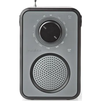 Radiopřijímač FM rádio Stolní Provedení | AM / FM | Napájení z baterie / Síťové napájení | Analogový | 1.8 W | Černo-bílý displej (FM rádio Stolní Provedení | AM / FM | Napájení z baterie / Síťové napájení | Analogový | 1.8 W | Černo-bílý displej | Výstup pro sluchátka