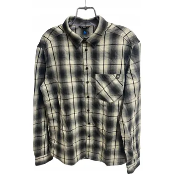 Pánská košile Odlo pánská košile volnočasová s dlouhým rukávem bavlna velikost XL