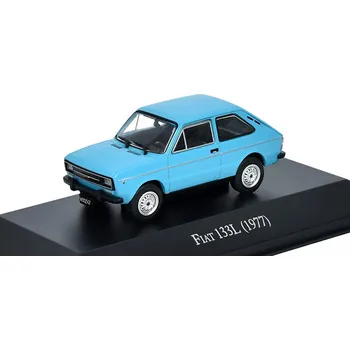 autíčko SALVAT Fiat 133L 1977 1:43 - časopis s modelem Fiat-133L ( Fiat 133 ) - 1977 - kovový model auta