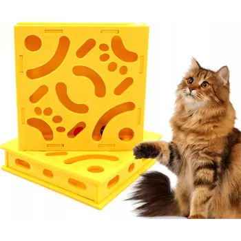 Hračka pro kočku Interaktivní Hračka pro kočky SIEMIEC plstěná hračka pro zvířata 4