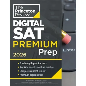 Cizojazyčná kniha Princeton Review Digital SAT Premium Prep, 2026 - Review, The Princeton