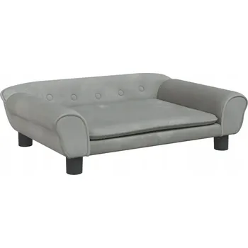 Pelíšek pro psa VidaXL pelíšek pro psa šedý 70 cm x 48 cm