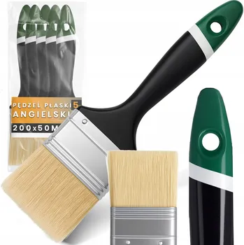 Malířský štětec Plochý štětec rovný TRCR 5 cm