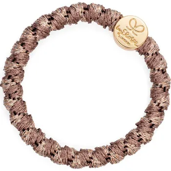 By Eloise London Gold Circle Woven barva Mocha