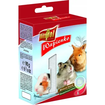 Krmivo pro hlodavce Vitapol pochoutka vápno 0,19 kg křeček, osmák degu, králík, myš, pískomil, potkan, činčila, morče