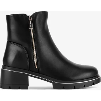 Dámská obuv Kotníkové boty Jenny Fairy Kotníkové Boty na sloupku Dámské boty na zip HY58957-2 černé