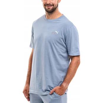 Pánské bavlněné Tričko Puma s malým logem Kulatý výstřihem 68471734 # XL