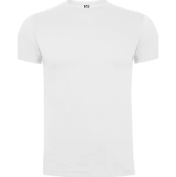 Tričko Pánské bavlněné tričko Roly Dogo CA6502 WHITE VELKÁ VELIKOST 4XL