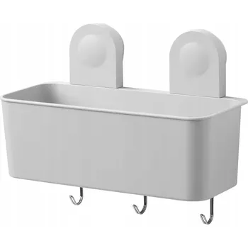 Obraz IKEA RANEN Košík s přísavkami a háčkem do sprchy