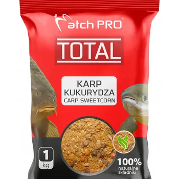Návnadová surovina Návnada Total Kapr Kukuřice 1kg Match Pro