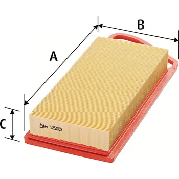Vzduchový filtr Vzduchový filtr VALEO 585005
