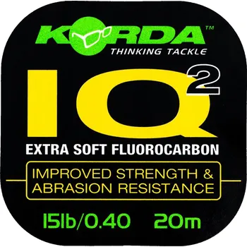 Korda IQ Extra Soft Fluorocarbon 12lbs/20m