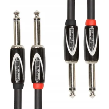 Audio kabel Roland RCC-3-2814 1 m 2 x 6.35 mm 2 x 6.35 mm černý audio kabel