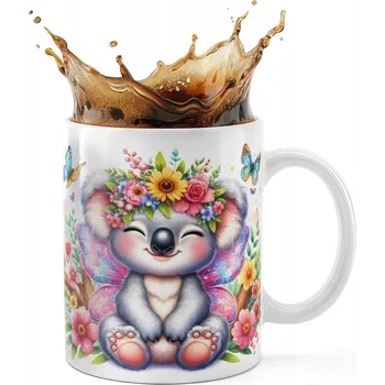 KERAMICKÝ HRNEK 330ML S POTISKEM – ZVÍŘATA MEDVÍDEK KOALA