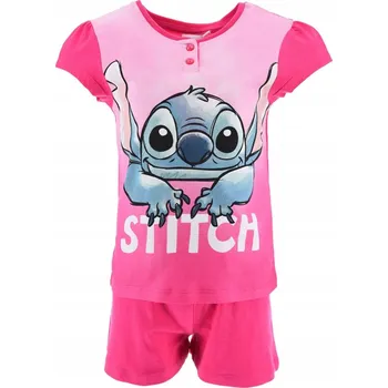 Dívčí pyžamo Dívčí bavlněné pyžamo Disney Stitch, velikost 98 cm.