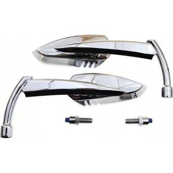 Zrcátko pro motocykl CHROMOVÁ KOVOVÁ ZRCÁTKA HONDA REBEL 125 250 (8697)