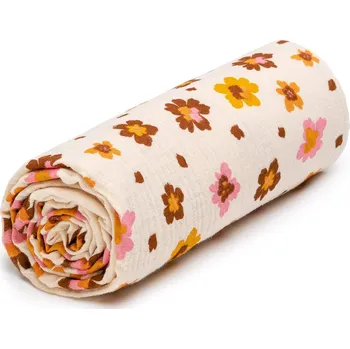 T-tomi BIO Mušelínová osuška Daisies