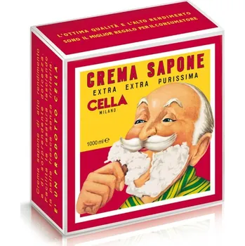 Cella Milano krémové mýdlo na holení 1000 ml