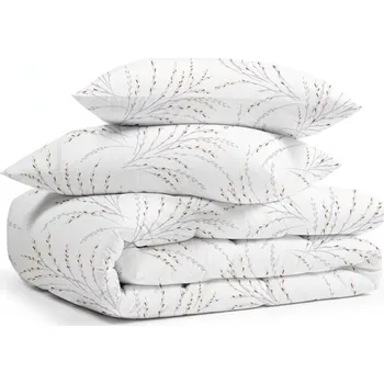 Povlečení Francouzské bavlněné povlečení Vrba Zapínání: zip, Velikost polštáře: 2x70x90, Velikost přikrývky: 220x200 Šev uprostřed