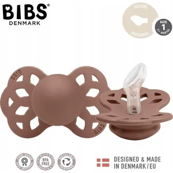 Dudlík Bibs anatomický, ortodontický silikon 0+