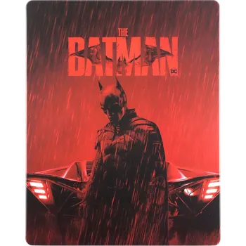 Blu-ray film THE BATMAN (3BD 4K) STEELBOOK Blu-ray 4K disk