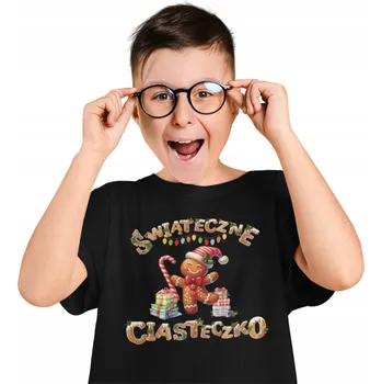 Chlapecké tričko Dětské tričko 134 Vánoční perníček chlapec svátky