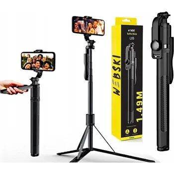 Selfie tyč Selfie tyč / Držák Webski černý