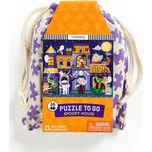 Mudpuppy Puzzle Strašidelný dům v látkovém pytlíku 36 dílků