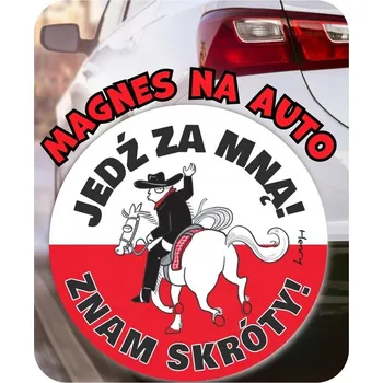 Obraz Magnet na auto zkratky /Henry