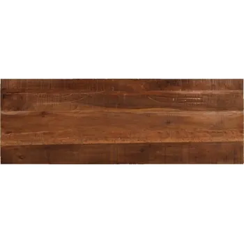 Konferenční stolek vidaXL Stolní deska 160x50x3,8 cm obdélníková hrubé mangovníkové dřevo [371660] Barva: Recyklované dřevo (přírodní)