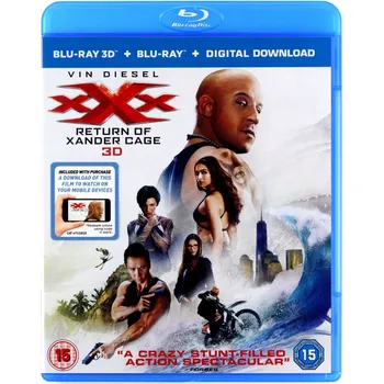 Blu-ray film XXx - The Return Of Xander Cage (xXx: Reaktywacja) Blu-ray disk
