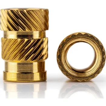 Příslušenství k 3D tiskárně Závitové vložky - teplem zápustná mosazná matka - 10ks - Náhradni dily a doplnky na 3D tiskárnu