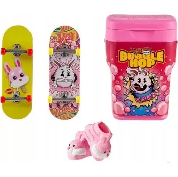 autíčko HOT WHEELS Skate Fingerskate Bubble Hop sada 2x SKATEBOARD + boty HWN49