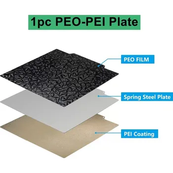 Příslušenství k 3D tiskárně Bambu Lab X1/P1 PEO-PEI tiskový plát - Náhradni dily a doplnky na 3D tiskárnu