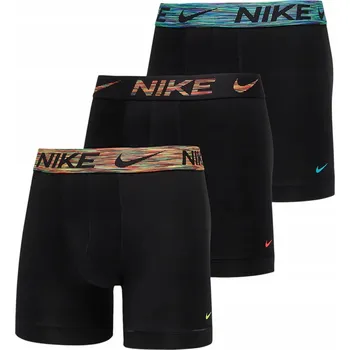 NIKE PÁNSKÉ BOXERKY BOXER 3KS ČERNÉ vel. L