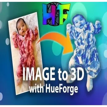 Příslušenství k 3D tiskárně HueForge: Fotka s vaším motivem - Výroba STL (Hue Forge)
