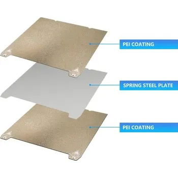 Příslušenství k 3D tiskárně Creality K1 Max oboustranný zrnitý PEI tiskový plát - Náhradni dily a doplnky na 3D tiskárnu