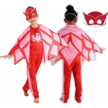 Karnevalový kostým KOSTÝM PŘEVLEK SOWELLA PIDŽAMERSI MASKA NA KARNEVALOVÝ PLES 134/140 CM