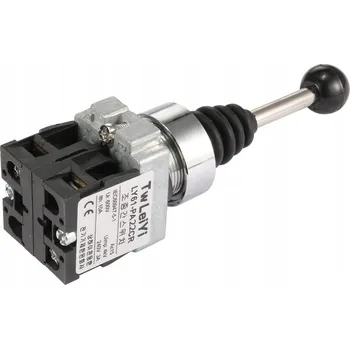 vypínač PŘEPÍNAČ 2-POLOHOVÝ 22MM 10A ČERNÝ PŘEPÍNACÍ PRO LODĚ