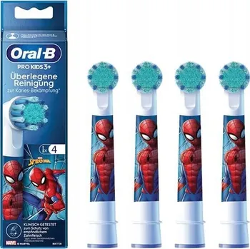 Elektrický zubní kartáček 2x HLAVICE HLAVICE PRO KARTÁČEK BRAUN ORAL-B STAGES Spiderman ORIGINÁLNÍ BALENÍ